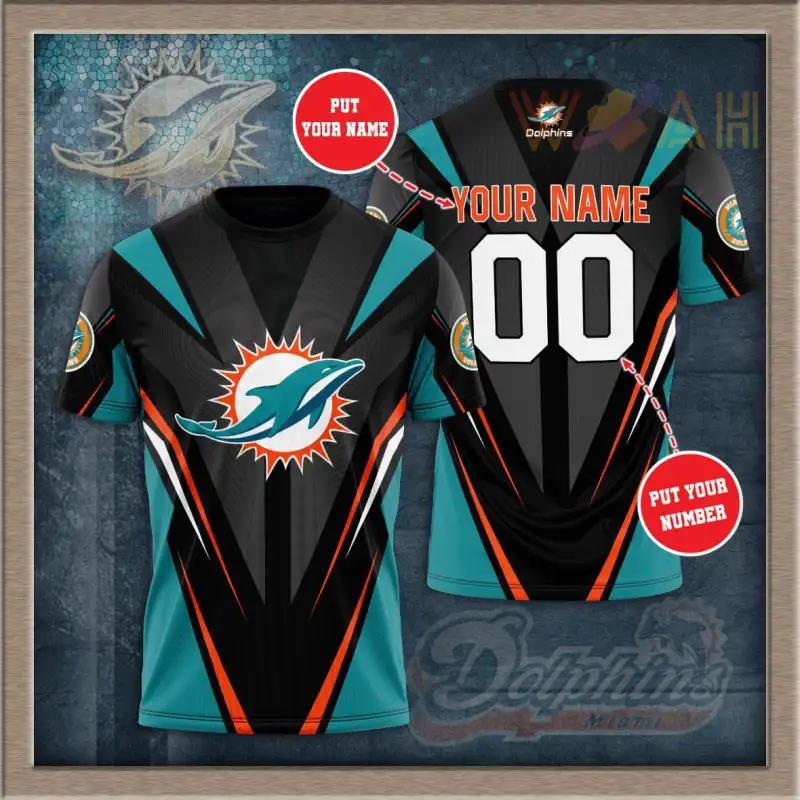 Miami Dolphins 3D T-shirt