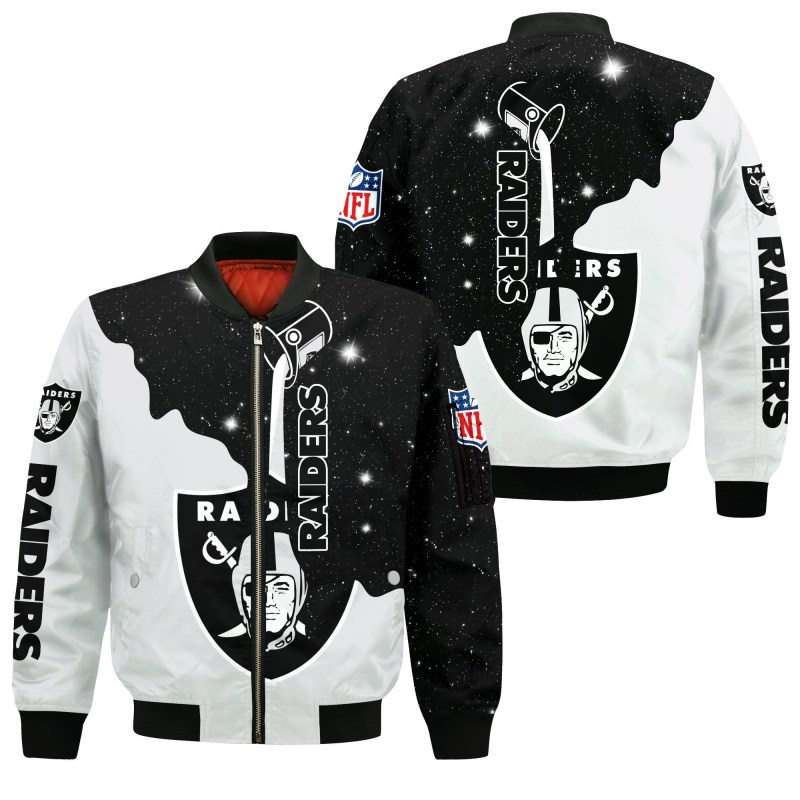 Las Vegas Raiders Bomber Jacket