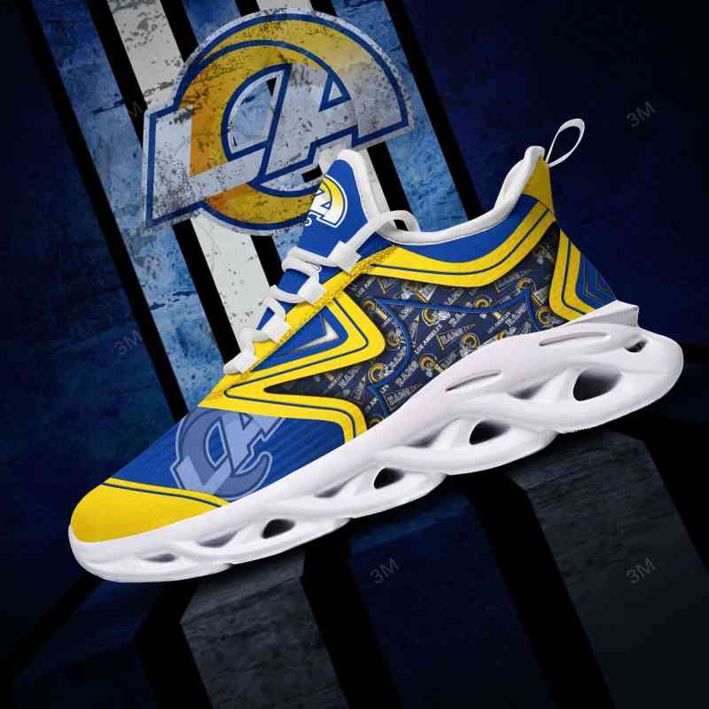 Los Angeles Rams Yezy Running Sneakers