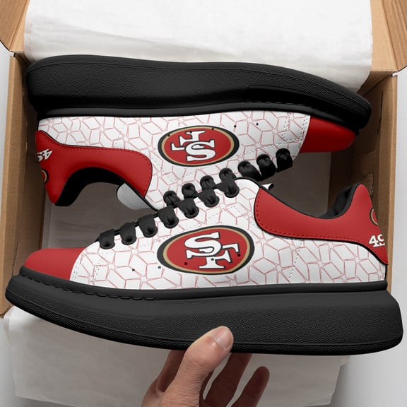 San Francisco 49ers MQ Sneakers top view