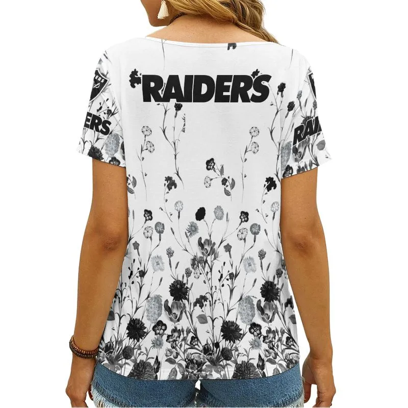 Personalized V-neck T-shirt for NFL fans