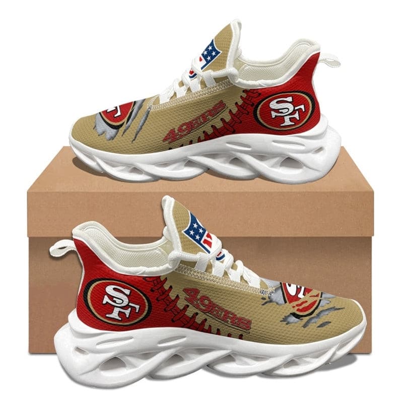 San Francisco 49ers Sneakers Side View