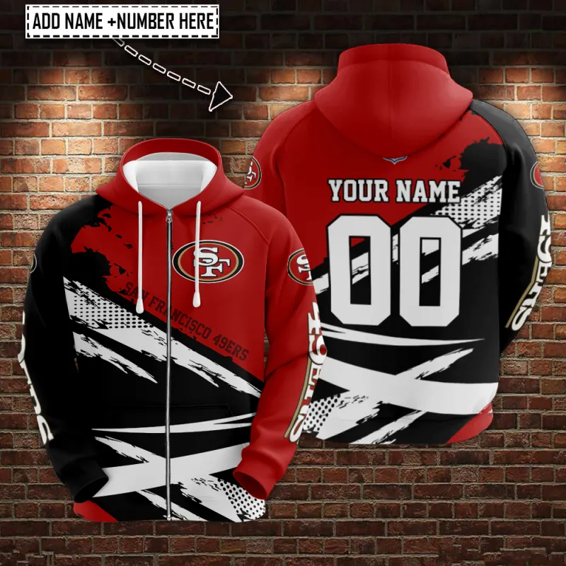 San Francisco 49ers Personalized Hoodie