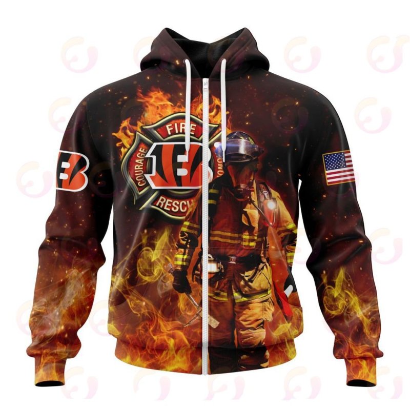 Cincinnati Bengals Hoodie Design