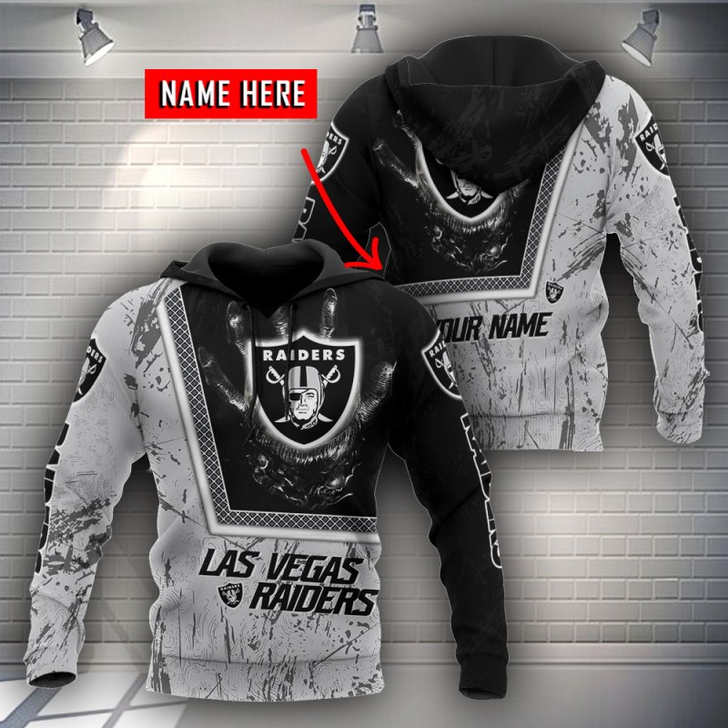 Las Vegas Raiders Personalized Hoodie