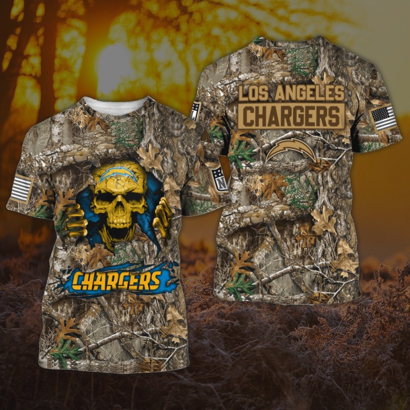Los Angeles Chargers Hoodie - Back View