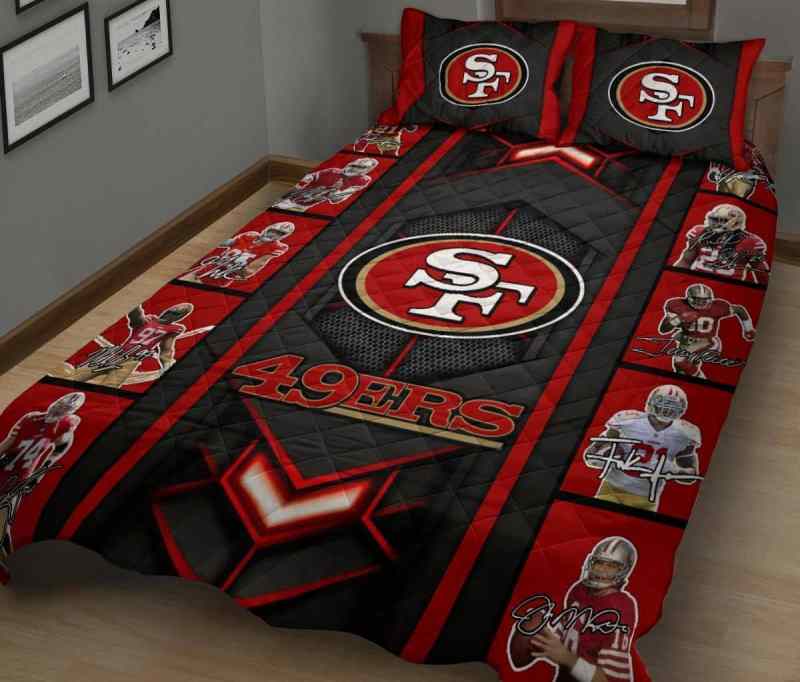 San Francisco 49ers Quilt Set Image 1