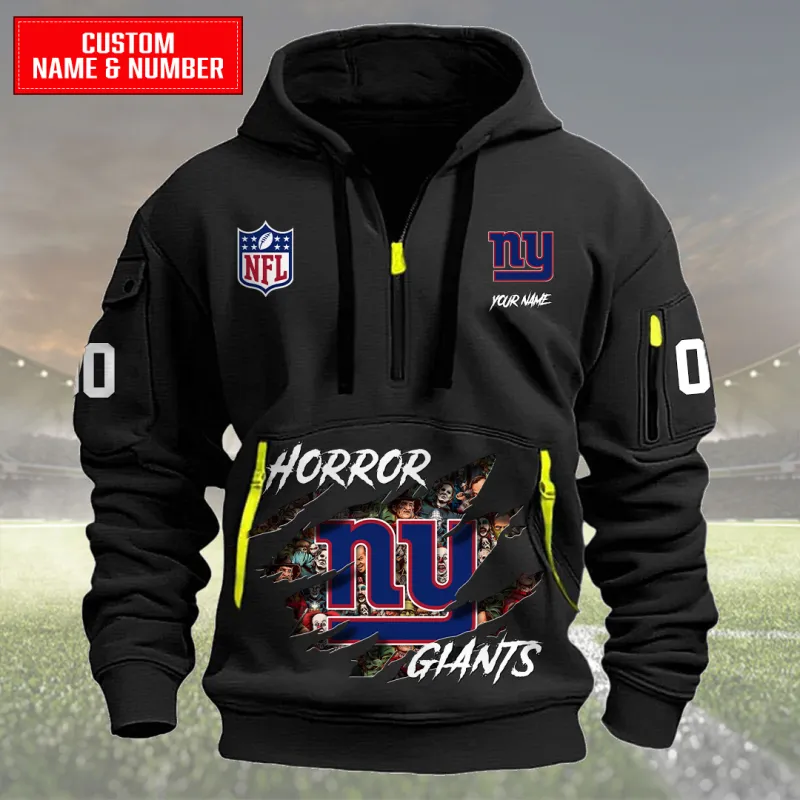 Black Quarter Zip Hoodie
