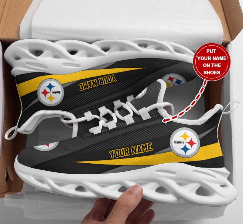 Pittsburgh Steelers Personalized Yezy Running Sneakers