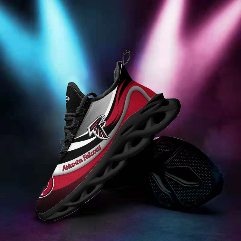 Atlanta Falcons Yezy Running Sneakers Side View