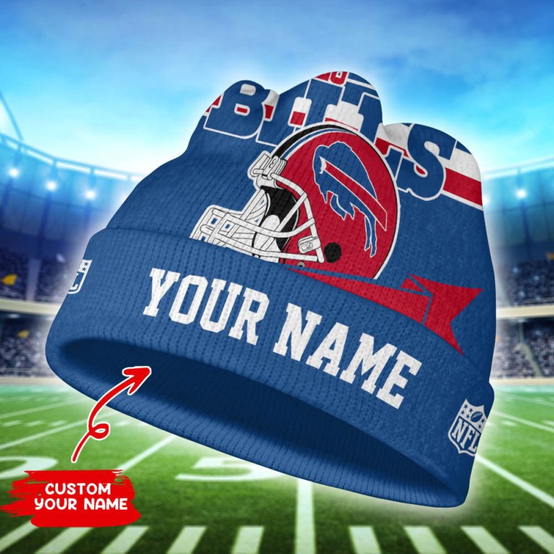 Buffalo Bills Personalized Wool Beanie