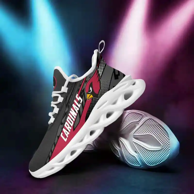 Arizona Cardinals Yezy Running Sneakers Top View