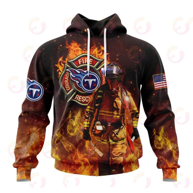 Tennessee Titans Honor Firefighters Hoodie
