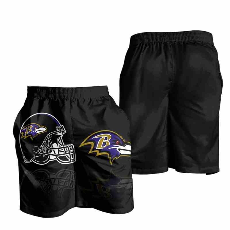 Comfortable Baltimore Ravens Men Shorts