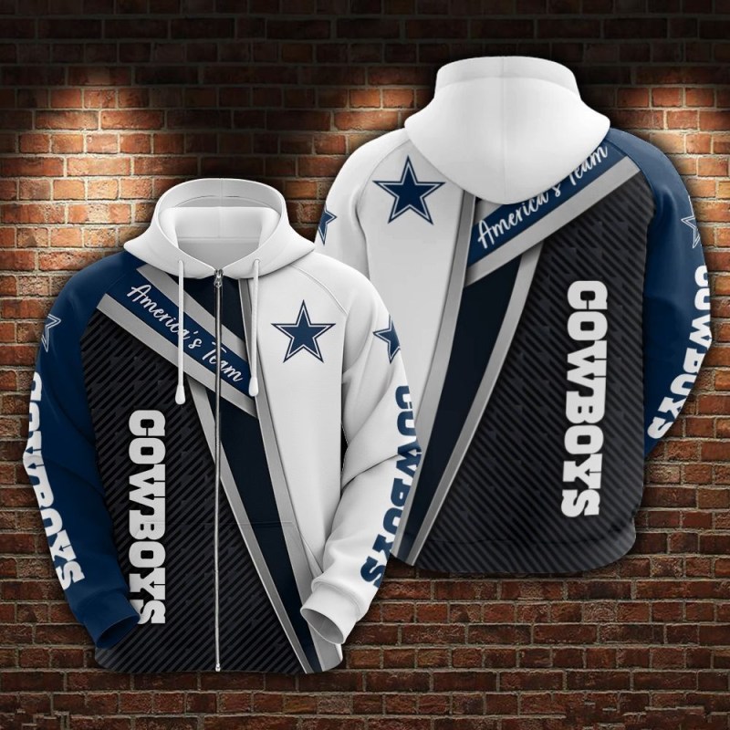 Dallas Cowboys Limited Hoodie 873 - Front View