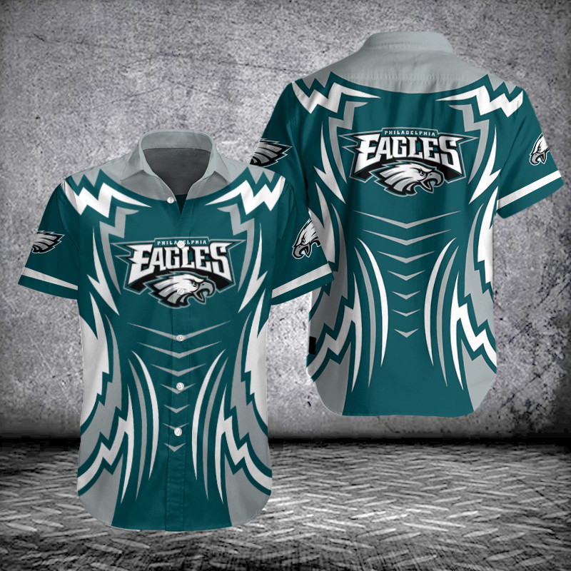 Sizing Chart for Philadelphia Eagles Button Shirts BG26