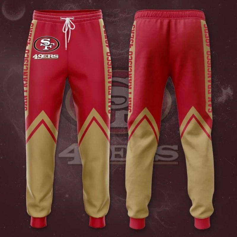 San Francisco 49ers 3D Printed Pocket Sweatpant