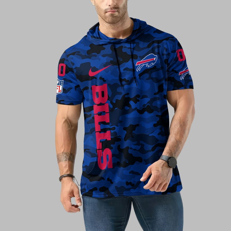 Buffalo Bills Personalized Camo Hoodie