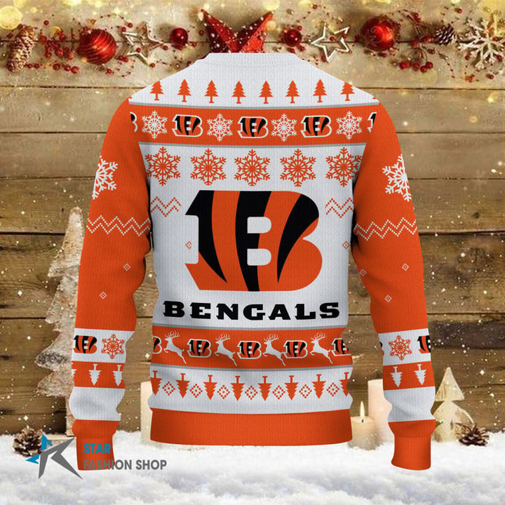 Cincinnati Bengals Woolen Sweater Image 2