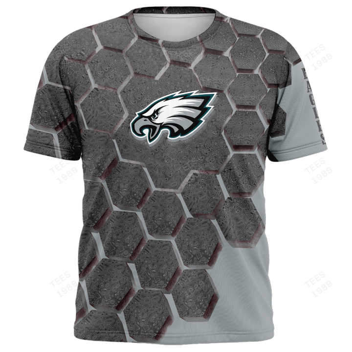 Philadelphia Eagles Ugly Christmas Sweater Back View
