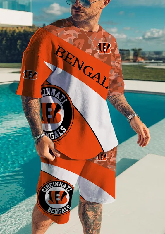 Cincinnati Bengals T-Shirt and Shorts