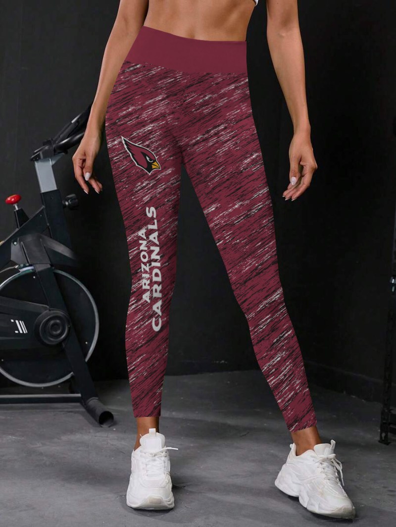 Comfortable High Waist Arizona Cardinals Leggings
