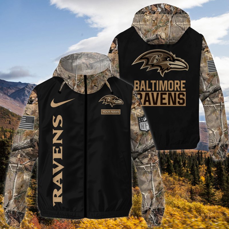 Personalized Baltimore Ravens Jacket