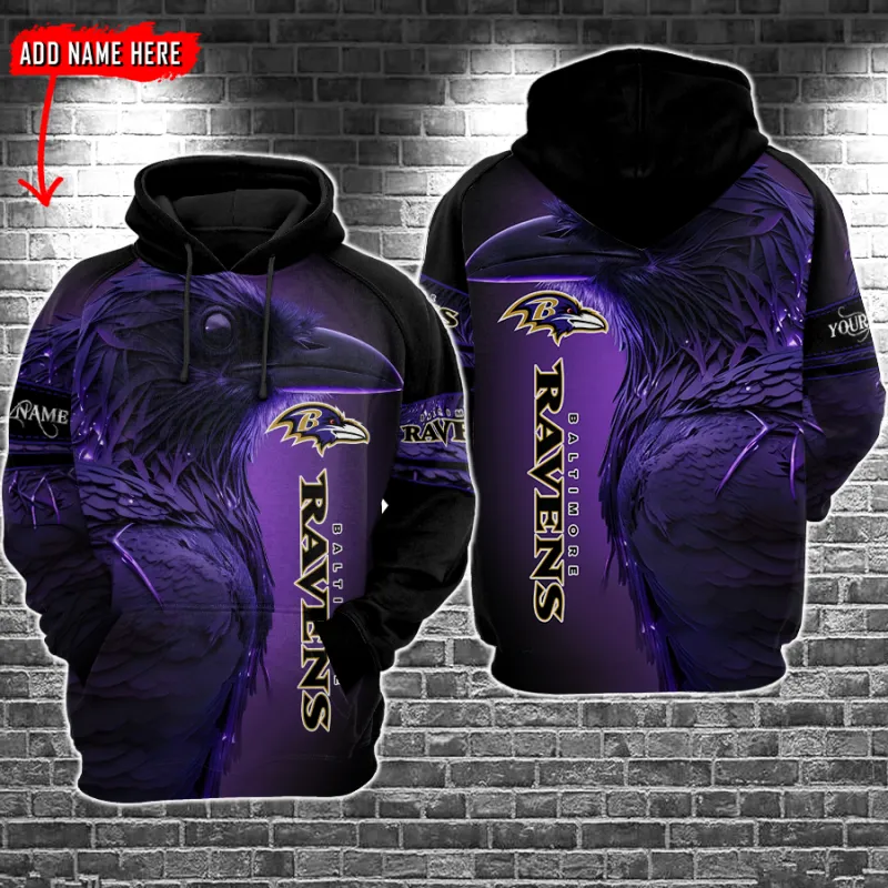 Baltimore Ravens Hoodie on Display