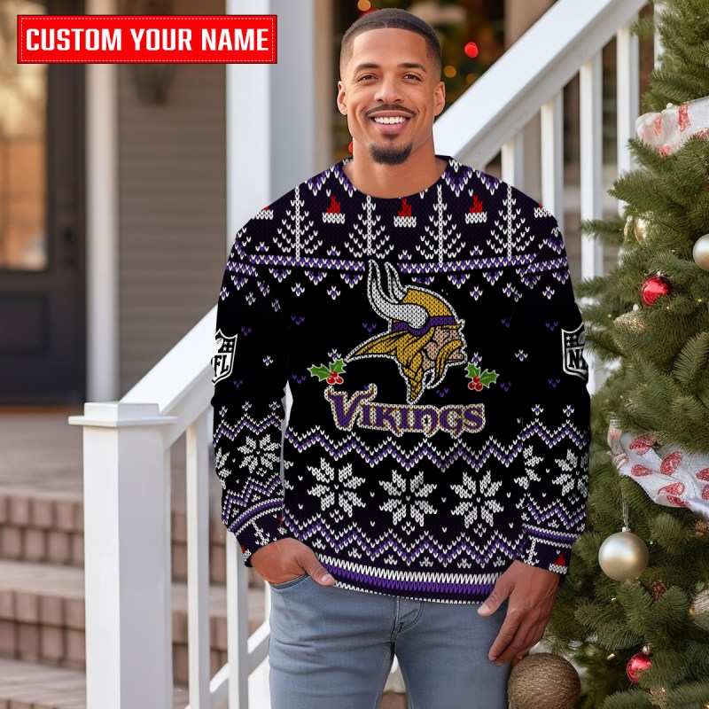 Minnesota Vikings Sweater Image 2