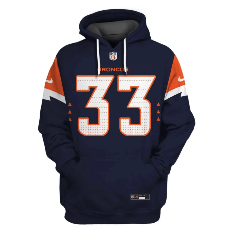Denver Broncos Hoodie Detail