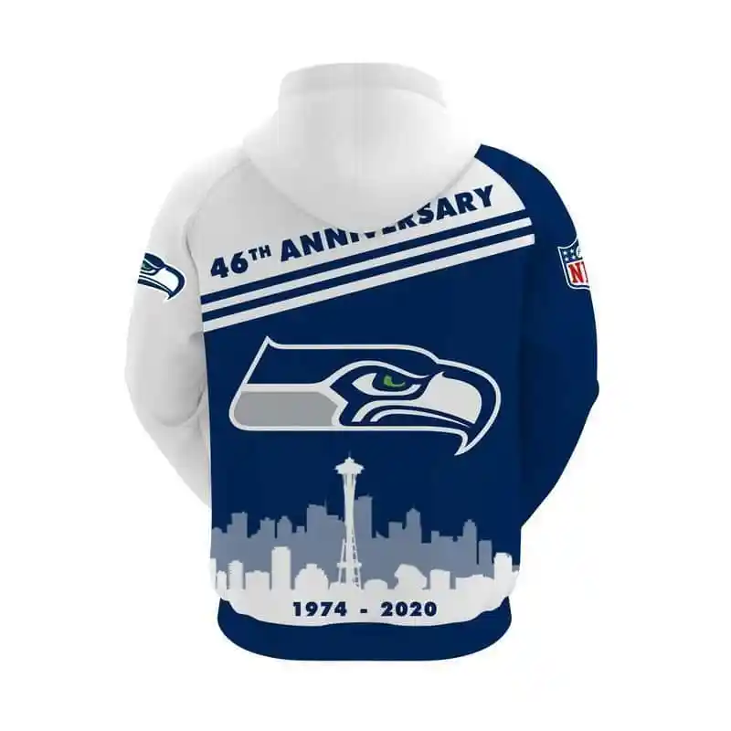 Seattle Seahawks 3D Full Printed Ugly Christmas Sweater