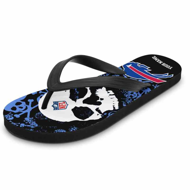 Buffalo Bills Personalized Summer Flip Flops