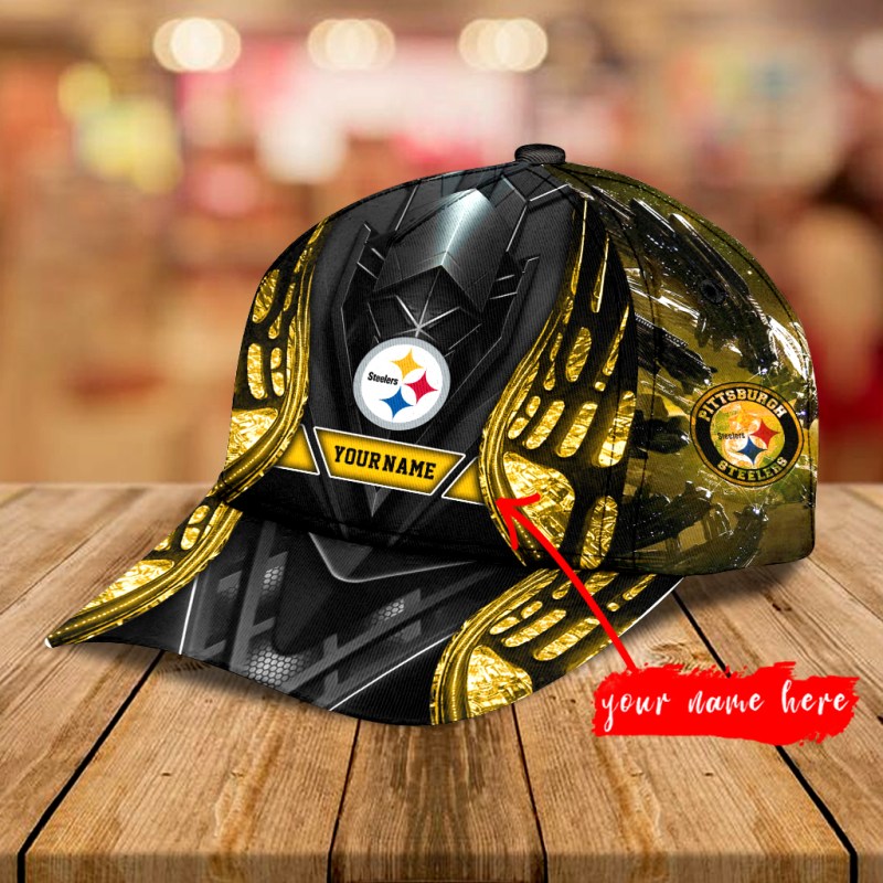 Pittsburgh Steelers Personalized Classic Cap