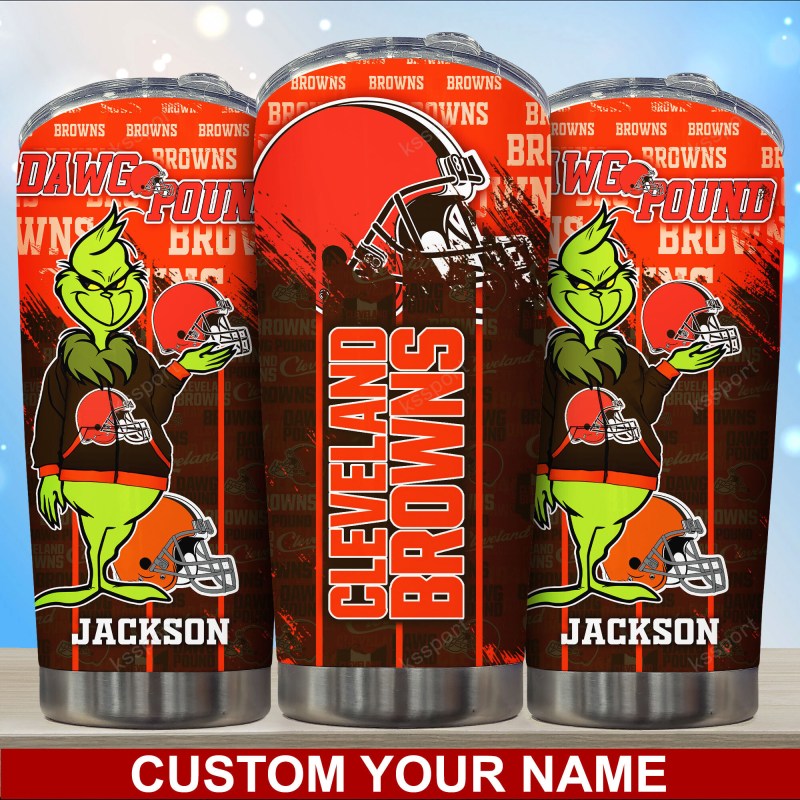 Cleveland Browns Personalized Tumbler