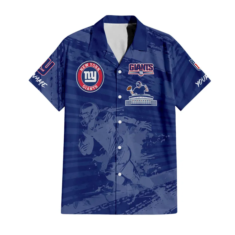 New York Giants Hawaiian Shirt 2