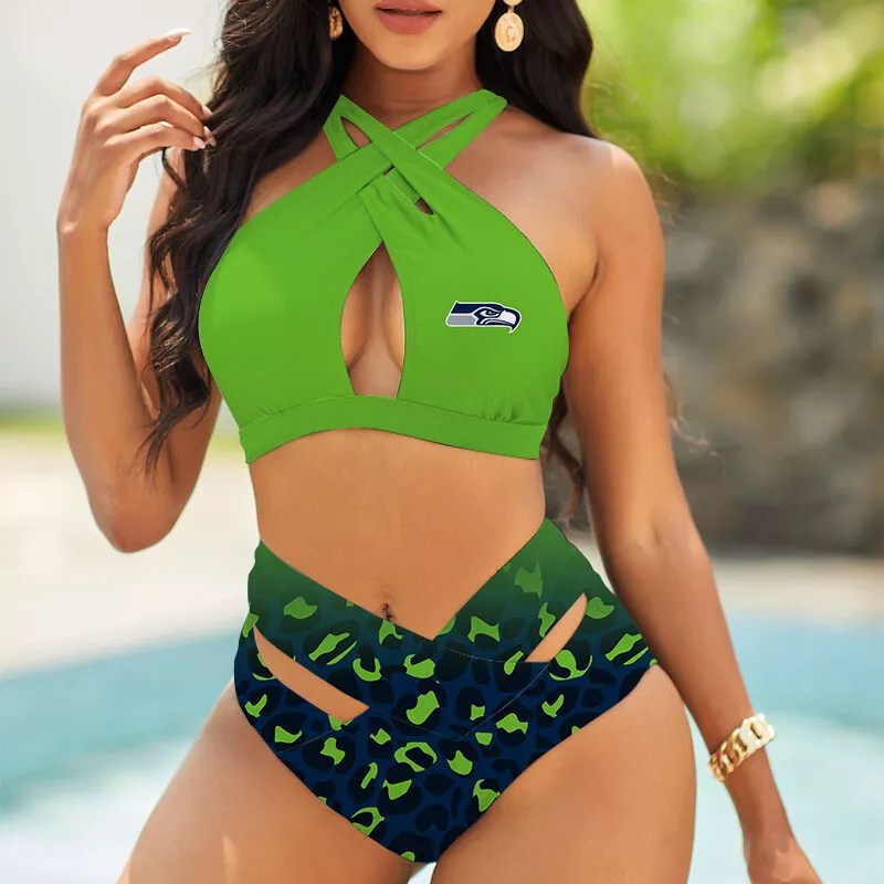 Philadelphia Eagles Women's 2PCS Bikini Swimsuit