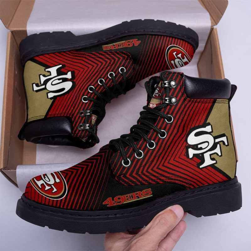 Vibrant San Francisco 49ers Boots