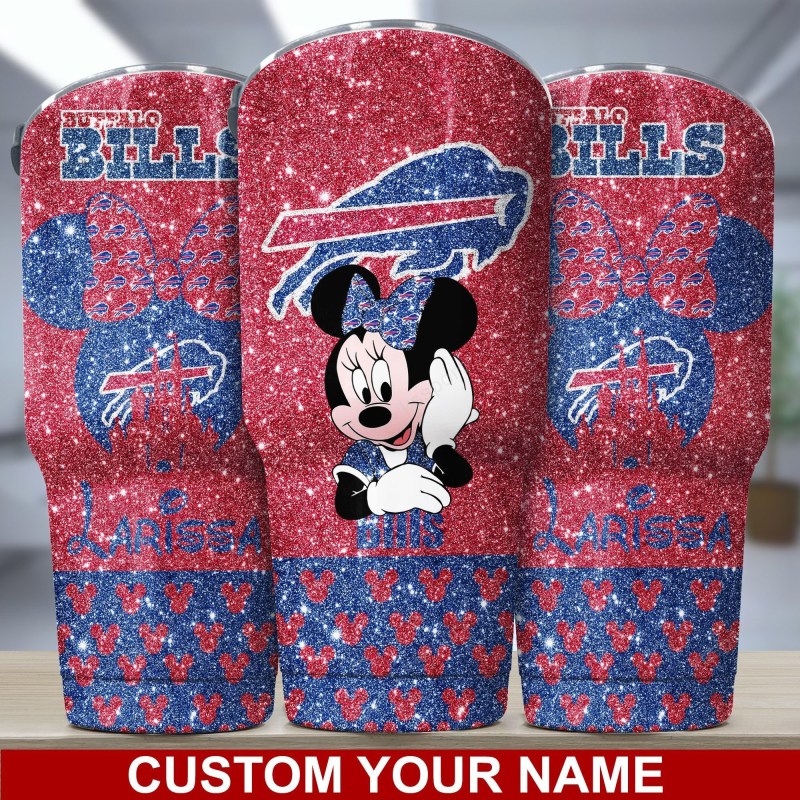 Buffalo Bills Personalized Tumbler Front