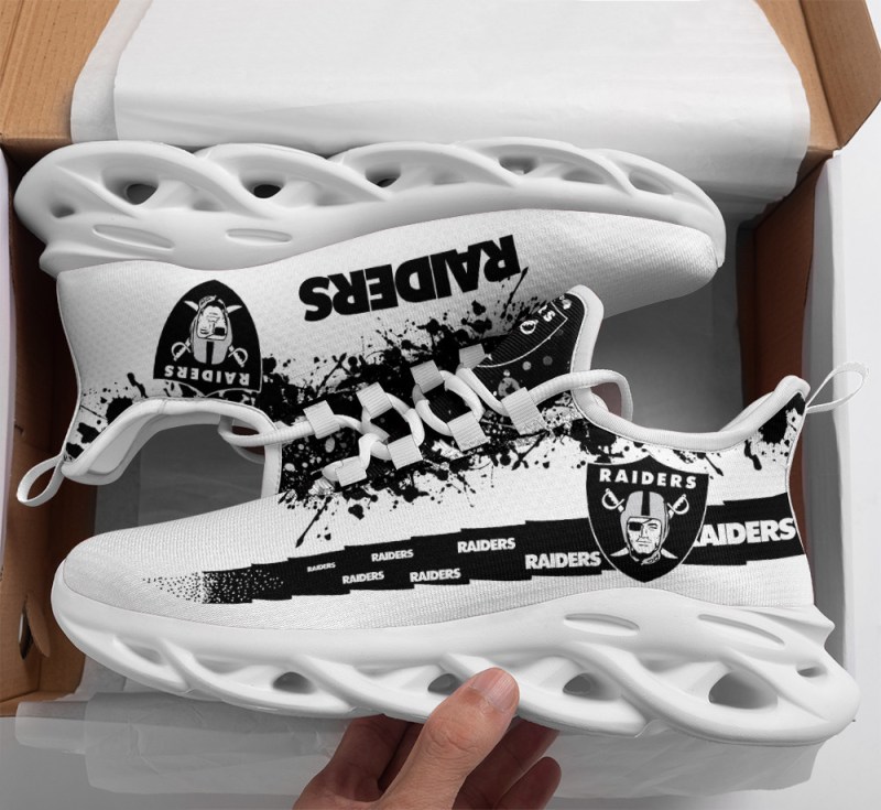 Las Vegas Raiders Yezy Running Sneakers