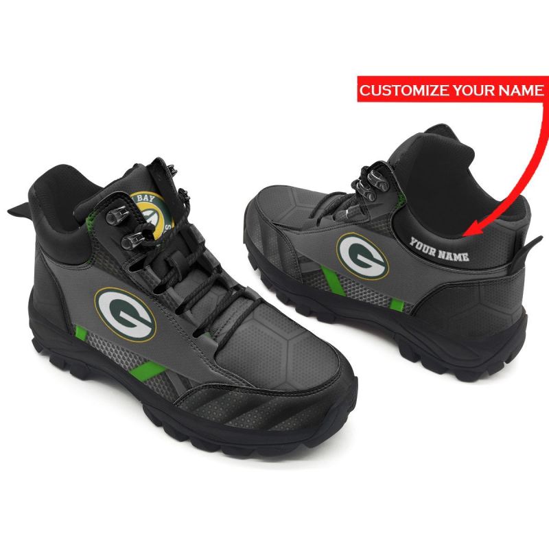 Green Bay Packers Personalized Hiking Shoes