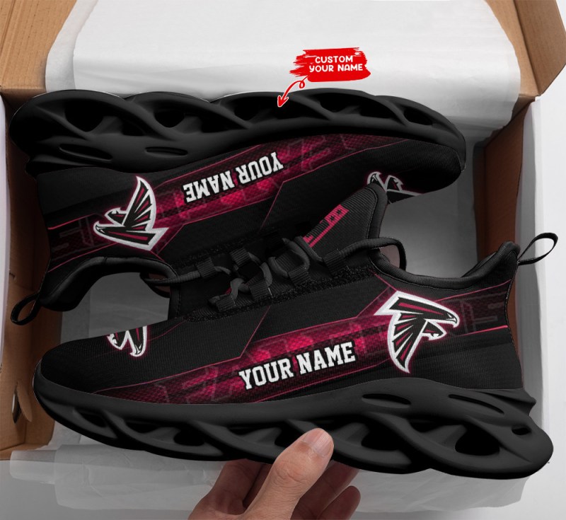 Atlanta Falcons Personalized Yezy Running Sneakers