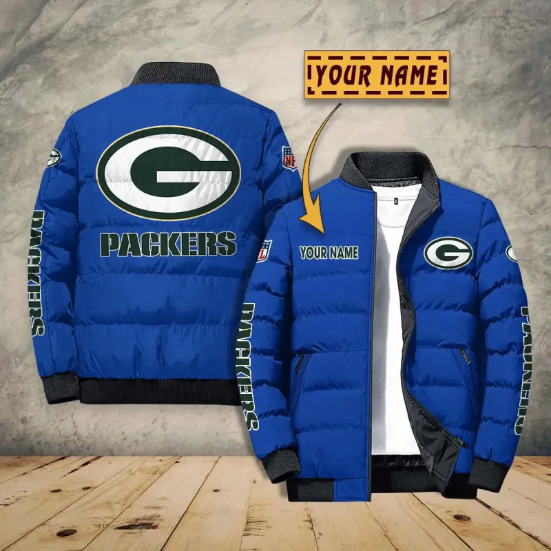 Puffer Jacket for Green Bay Packers Fans