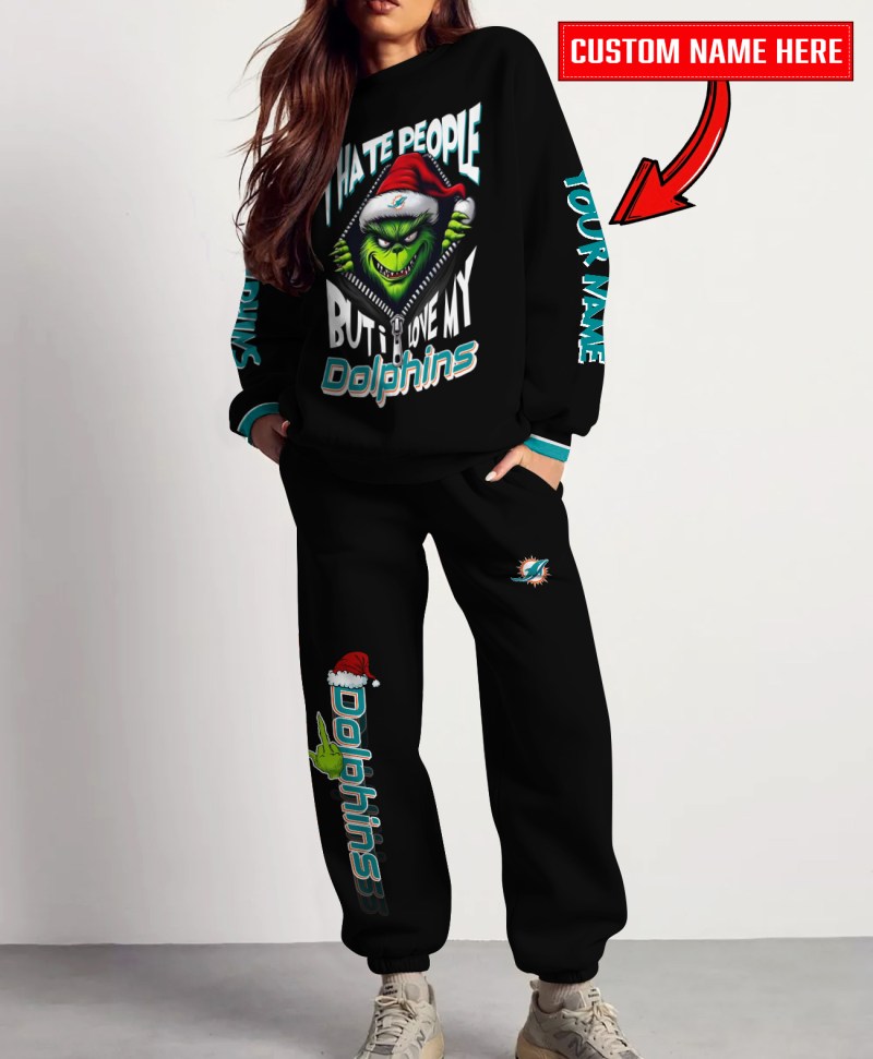Miami Dolphins Combo Sweatshirt and Sweatpants