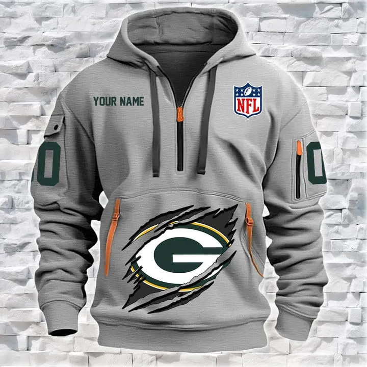 Green Bay Packers Personalized Hoodie