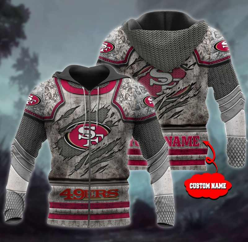 San Francisco 49ers Personalized Ugly Christmas Sweater Design