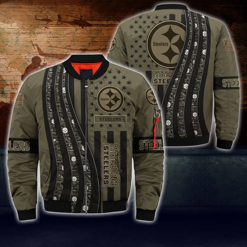 Pittsburgh Steelers Thick Bomber Jacket
