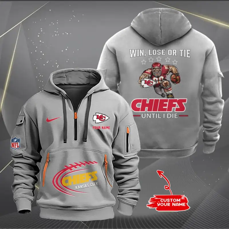 Kansas City Chiefs Personalized Hoodie