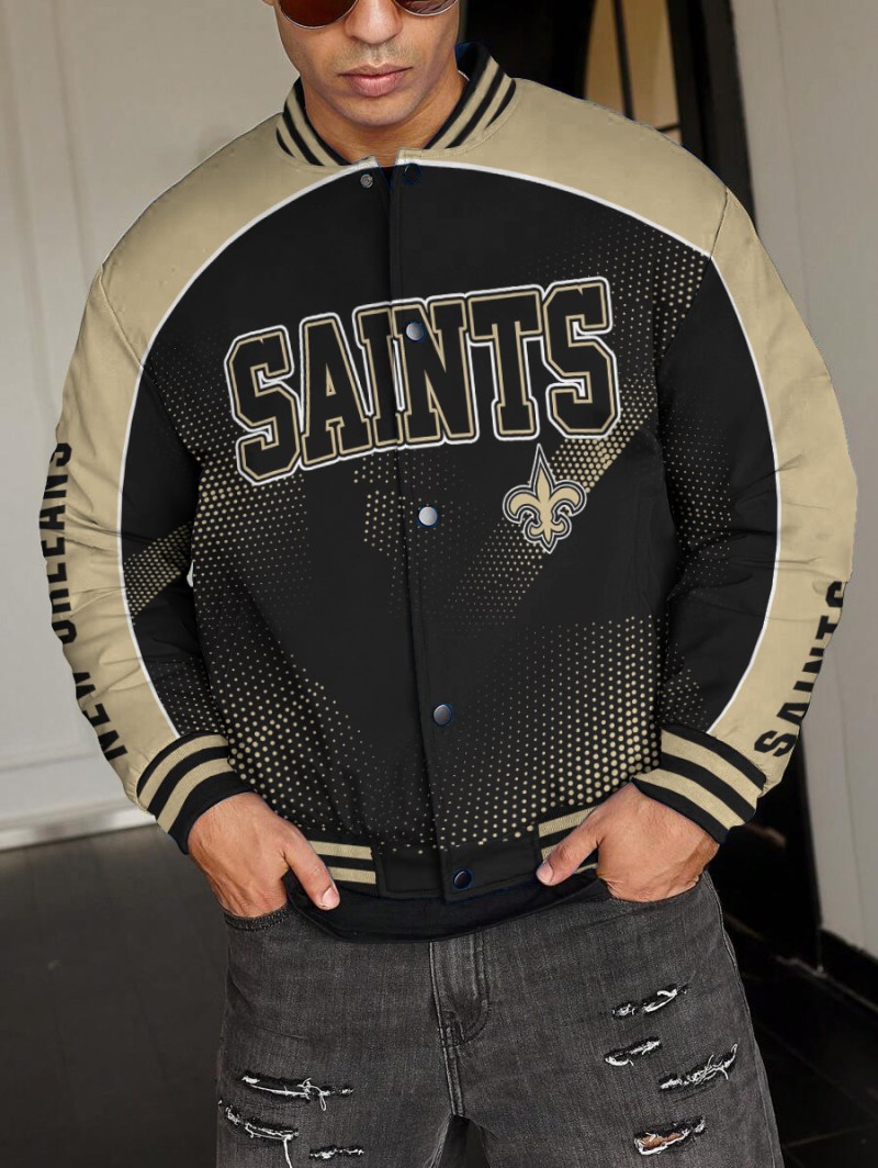 New Orleans Saints Varsity Jacket