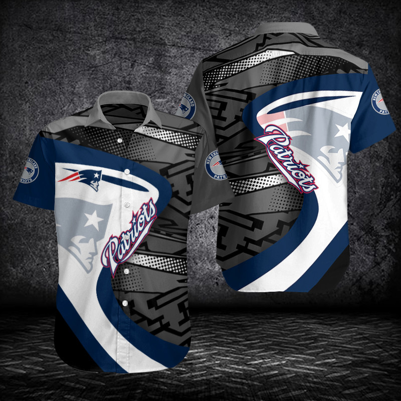 New England Patriots Button Shirt Sizing Chart