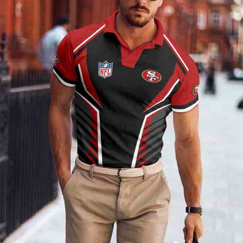 San Francisco 49ers Polo T-shirt 055